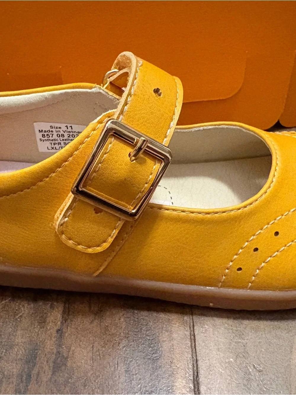 Livie & Luca Girls' Mary Jane Shoes in Butterscotch Yellow